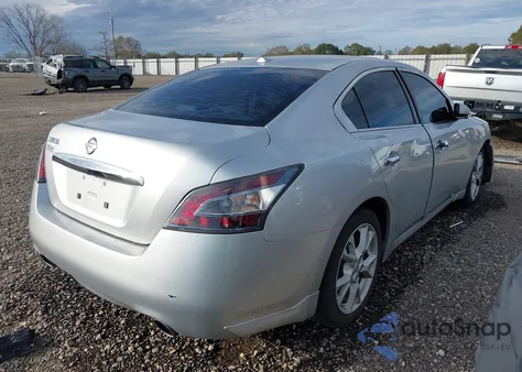 2014 Nissan Maxima 3.5 Sv из США, поврежденный, VIN 1N4AA5AP2EC490348